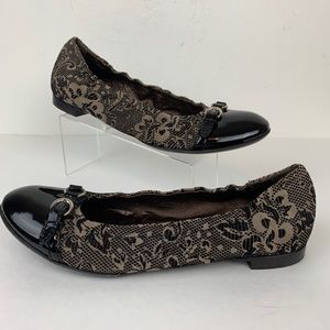 ATTILIO GIUSTI LEOMBRUNI Ballet Flats Sz 7.5
